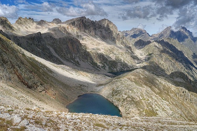 Il Laghi di Fremamorta dal Colle di Fremamorta
