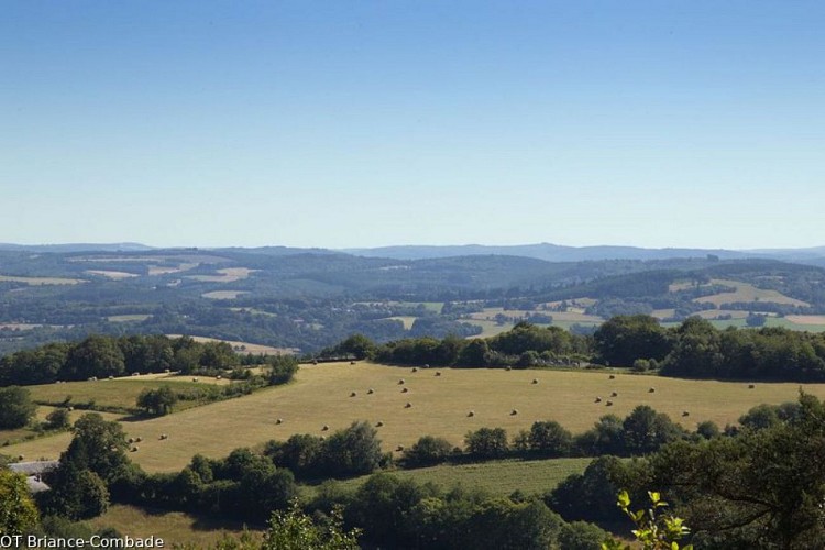 Vue à partir du sommet du Mont Gargan