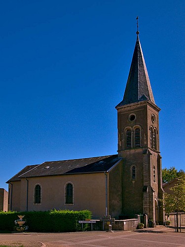 Église Saint-Aubin, Coutures