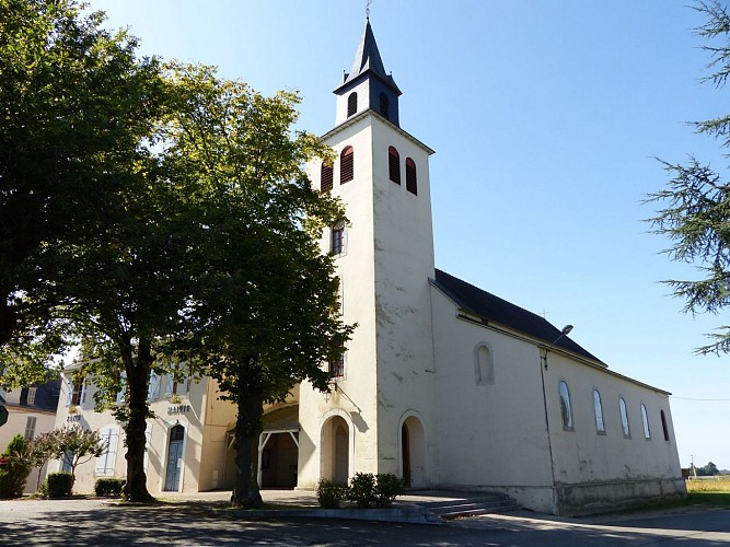Bournos église saint julien d'Antioche cph syndicat du tourisme Nord béarn et Madiran (5)