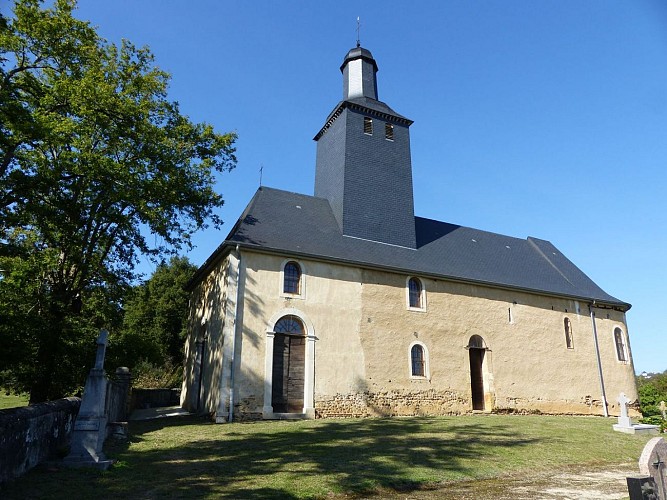 Aubin église saint germain d'Auxerre cph syndicat du tourisme Nord béarn et Madiran (41)