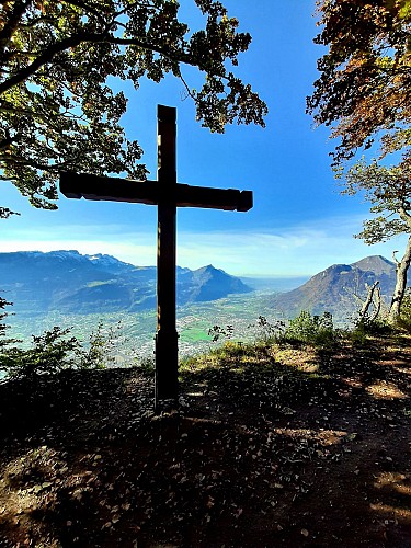 Sur la vallée de l'Arve