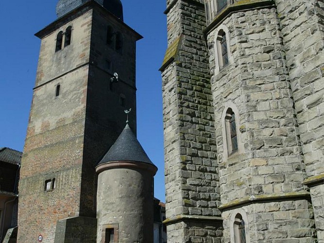 Cathédrale Saint Etienne et Porte de l'Albe - Sarralbe