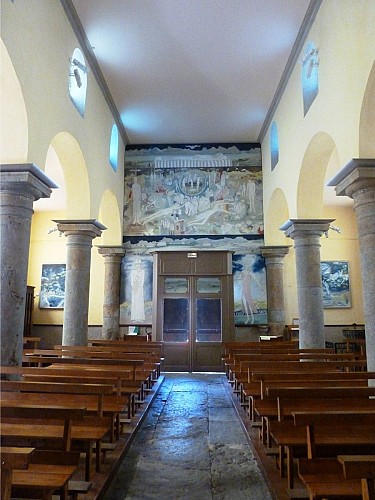 Eglise St Jacques des Arrêts _ Peintures de Fusaro