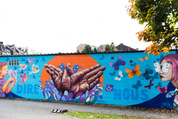 Dire nous fresque 1 ©Ville de Verviers