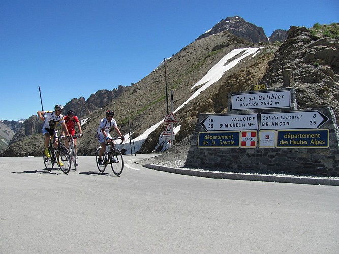 In bicicletta sul Col du Galibier da Valloire