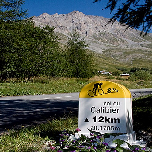 De Col du Galibier opfietsen vanuit Valloire