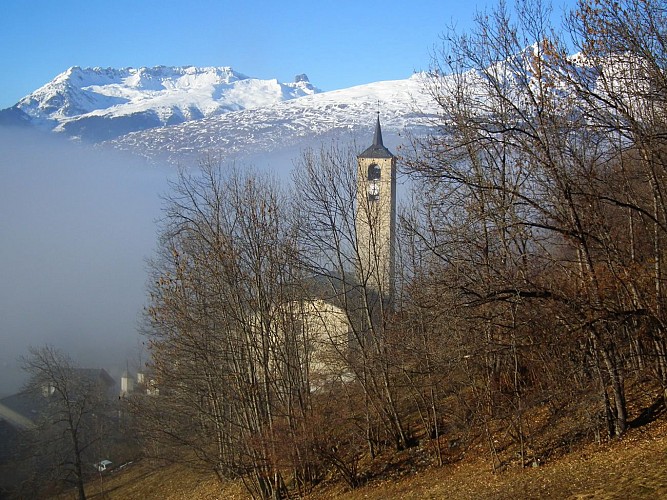 Le tour du bois de l'église