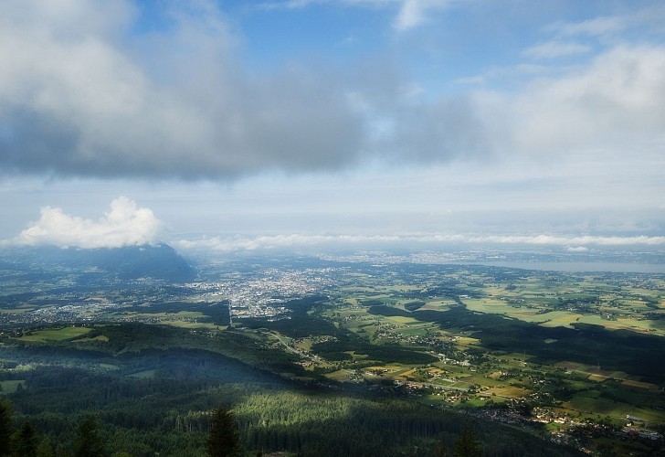 Vue sur la Région d'Annemasse