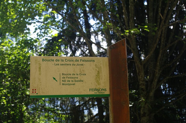 Boucle de la Croix de Feissons - Feissons sur Salins