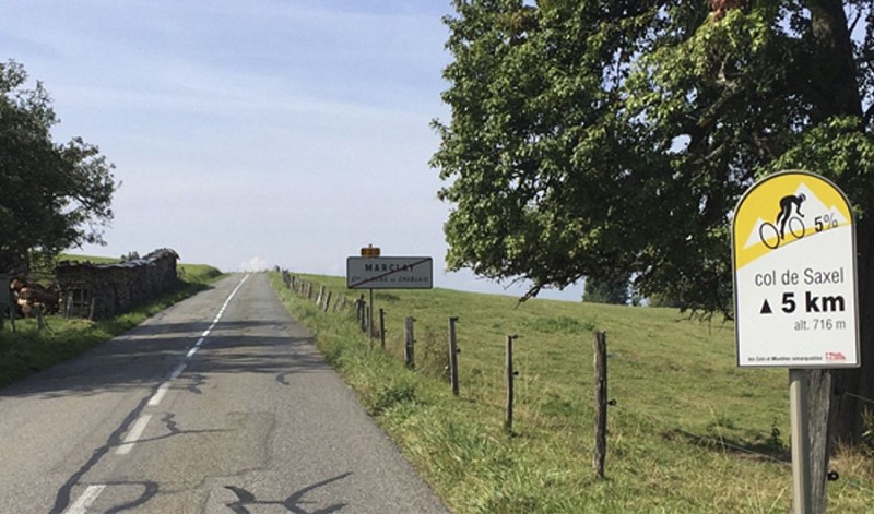 Fietstocht: Col de Saxel