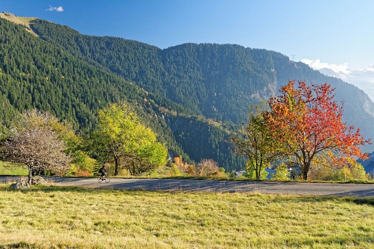 De Col du Chaussy opfietsen