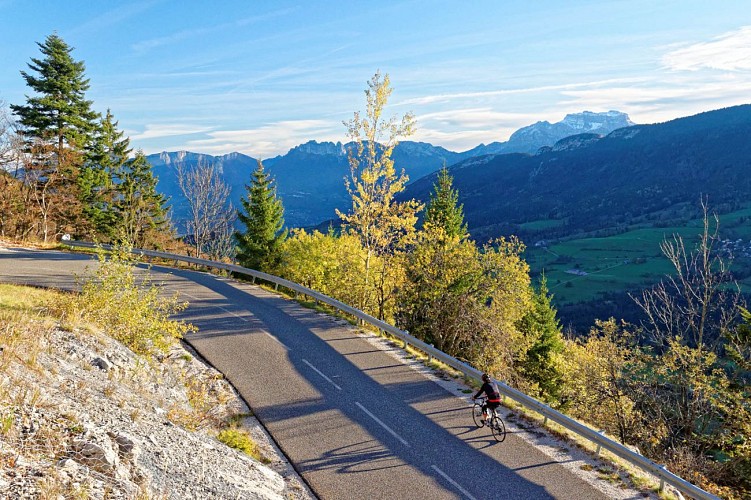 Fietstocht: Beklimming van Semnoz East