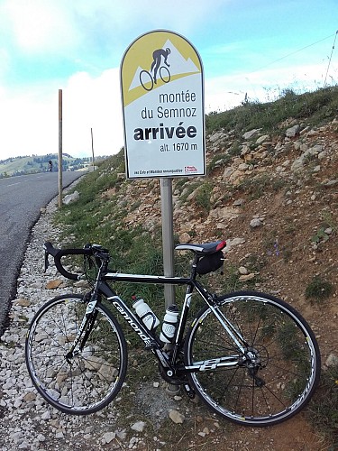 Fietstocht: Beklimming van Semnoz East