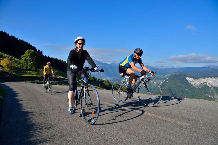 Fietsroute: Montée de Romme