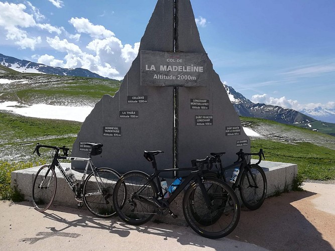 De Col de la Madeleine opfietsen aan de Tarentaise kant