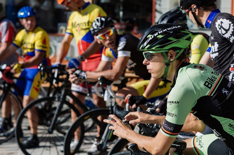 Montée cyclo des Arcs 2000