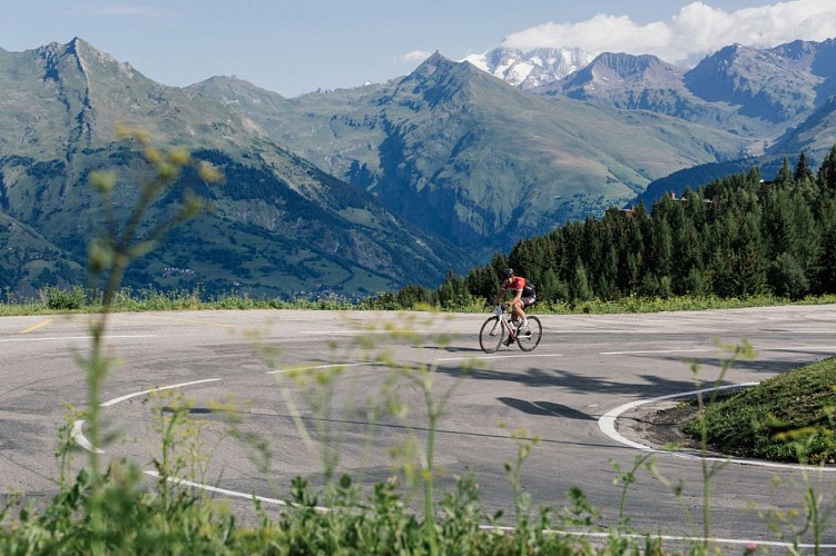 Les Arcs 2000 mountainbikewedstrijd