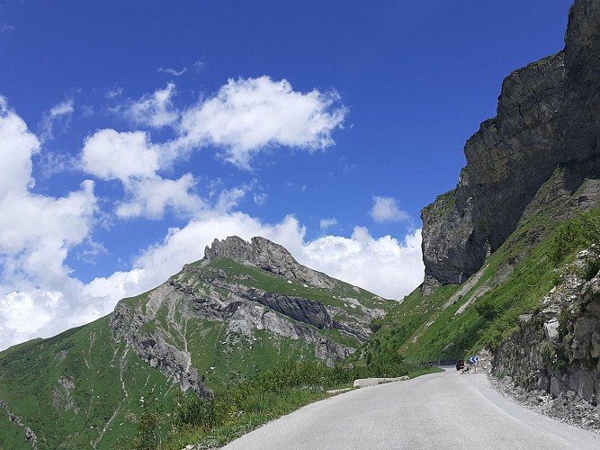 Montée cyclo du Cormet de Roselend depuis Beaufort