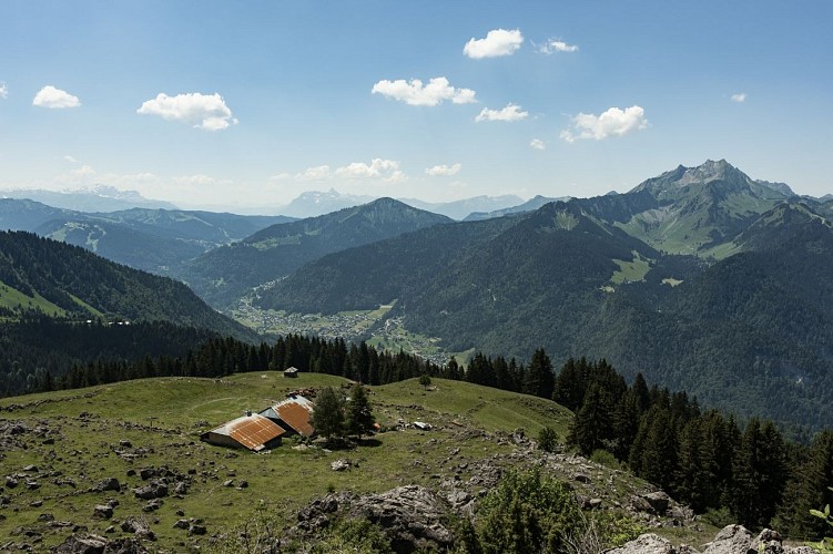 Randonnée pédestre : le Lac de Damoz des Moulins_Saint-Jean-d'Aulps