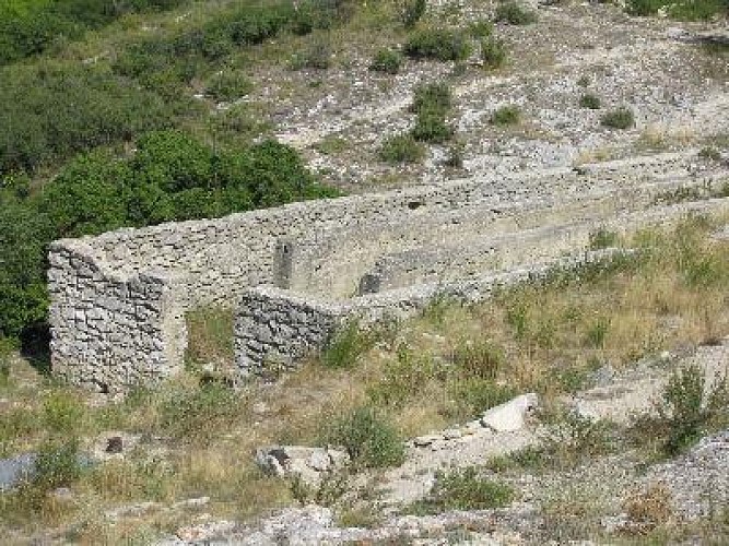 Le puits de Castillon à Lançon-Provence