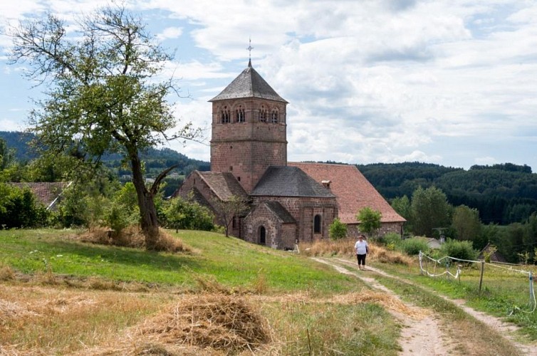 L'église romane de Champ-le-Duc