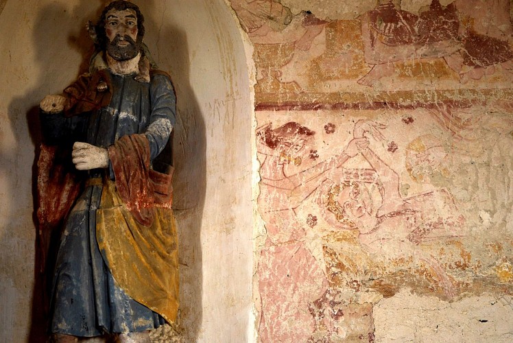 Eglise Saint Denis de Vezot - Peintures murales