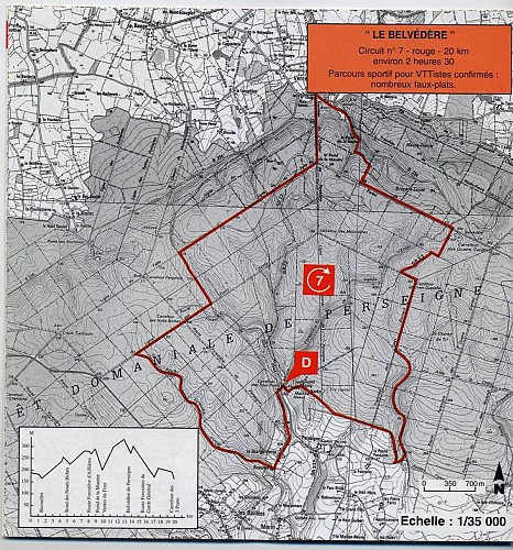 Circuit VTT N°7 - Forêt de Perseigne