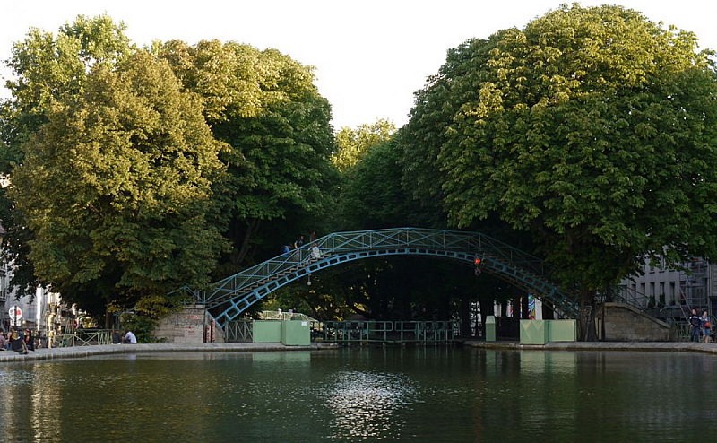 Canal Saint-Martin te voet