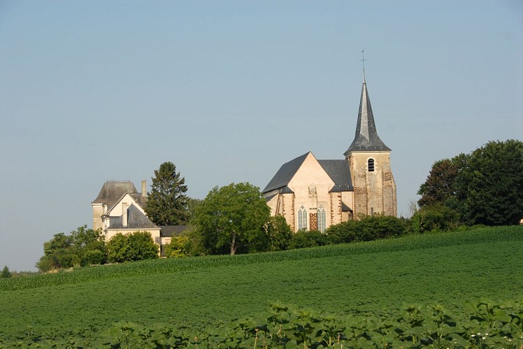 Randonnée pédestre. Château l'Hermitage