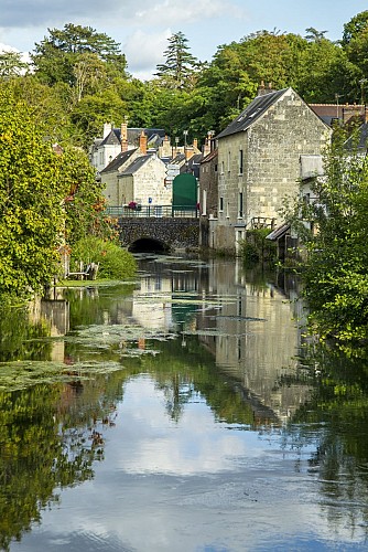 Randonnée pédestre. la Chartre sur Le Loir