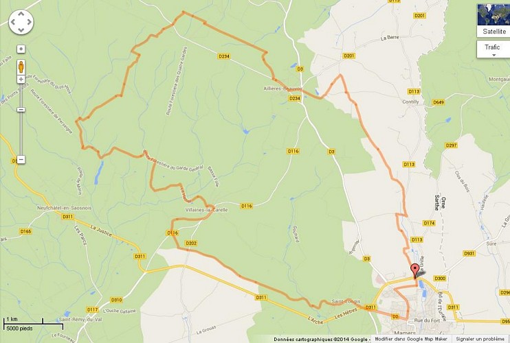Circuit VTT N°4 - Rouge