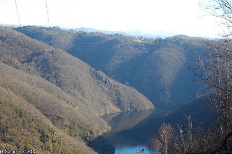 Le sentier des Gorges - variante difficile