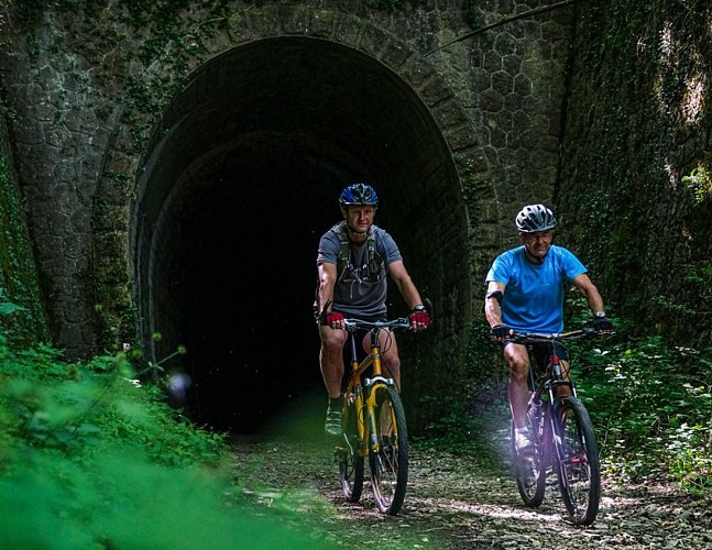 Le tunnel de Sauclières
