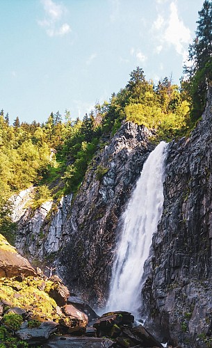 Hiking - La Muzelle waterfall
