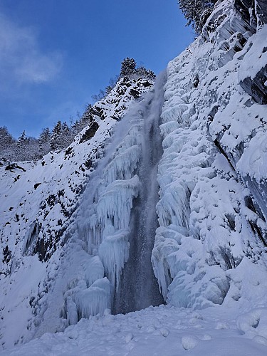Hike - La Muzelle waterfall