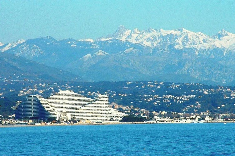 De La Colle à Villeneuve-Loubet