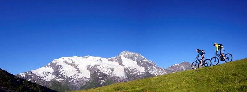 VAE avec vue sur les glaciers du Mont Pourri