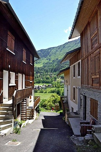 Au coeur du village de Lancheverne