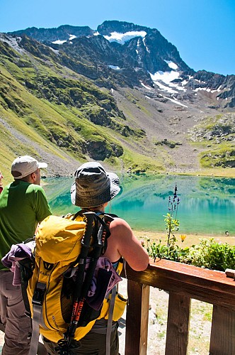 Lac et refuge de la Muzelle