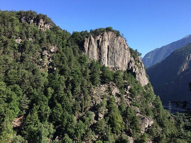 The footbridges of the Eau Rousse (B20)