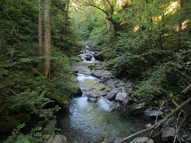 Les passerelles de l'Eau Rousse (B20)
