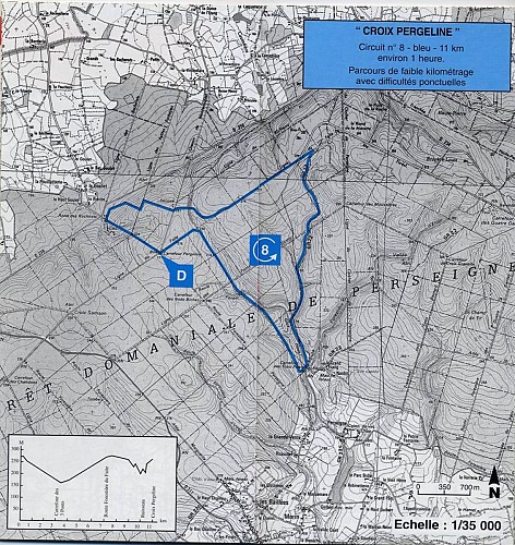 Circuit VTT N°8 - Croix Pergeline