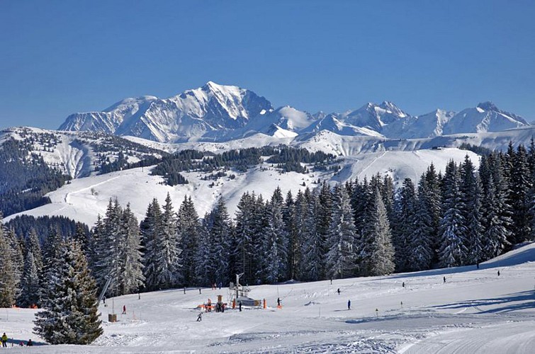 Itinéraire ski de rando le Cernix-Mont Lachat