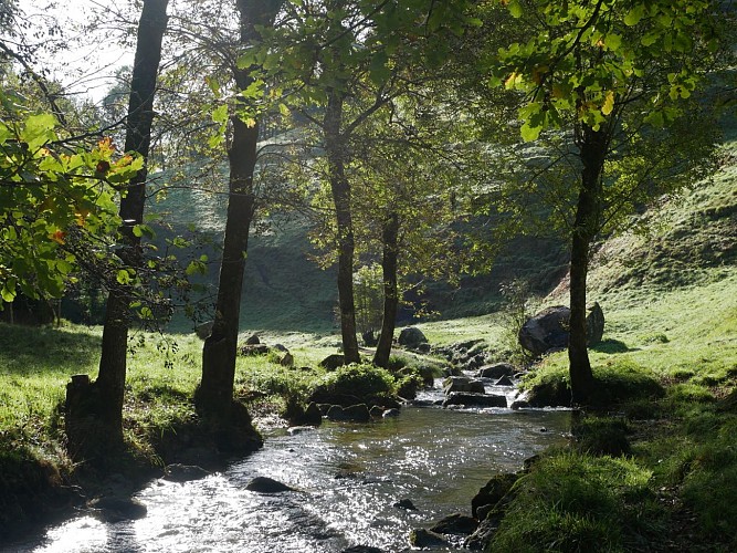 Hiking trail - From the mills to the Goul Valley