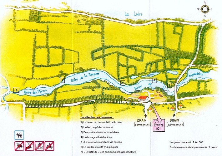 Balade découverte des boires de Drain