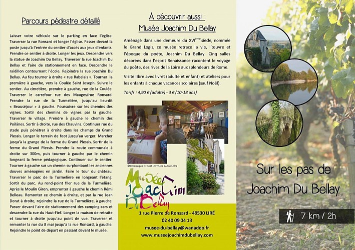 Sentier d'interprétation "Sur les pas de Du Bellay"