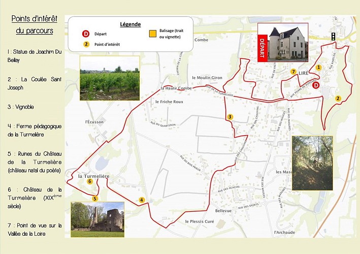 Sentier d'interprétation "Sur les pas de Du Bellay"