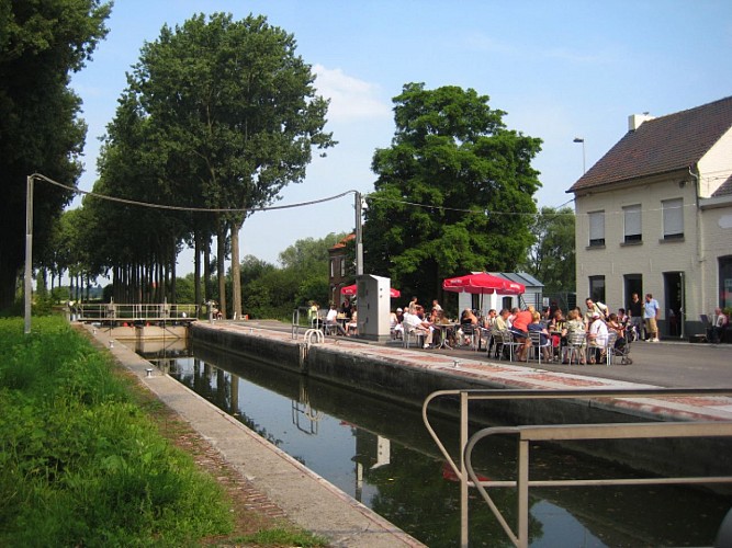 Balade en vélo au canal de l'Espierres