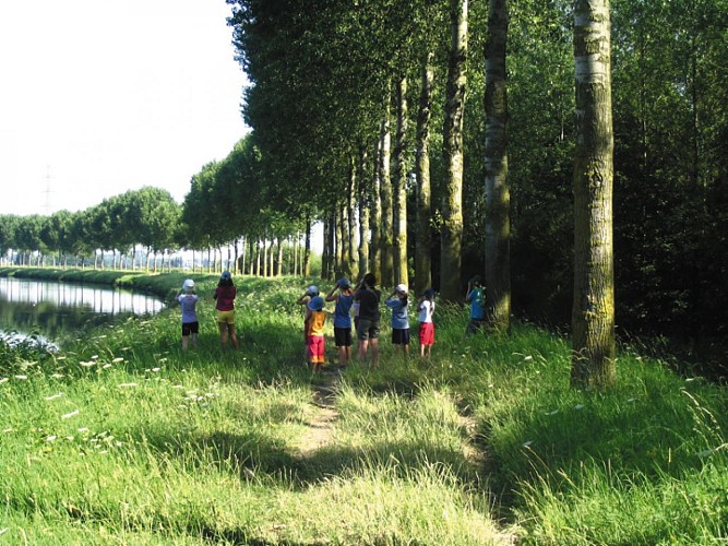 Balade en vélo au canal de l'Espierres